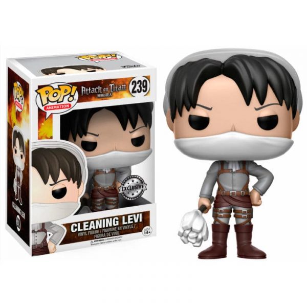 Figura POP! Attack on Titan Cleaning Levi Limited