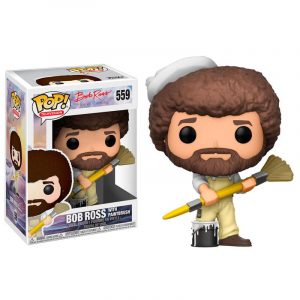 Funko Pop! Bob Ross in Overalls