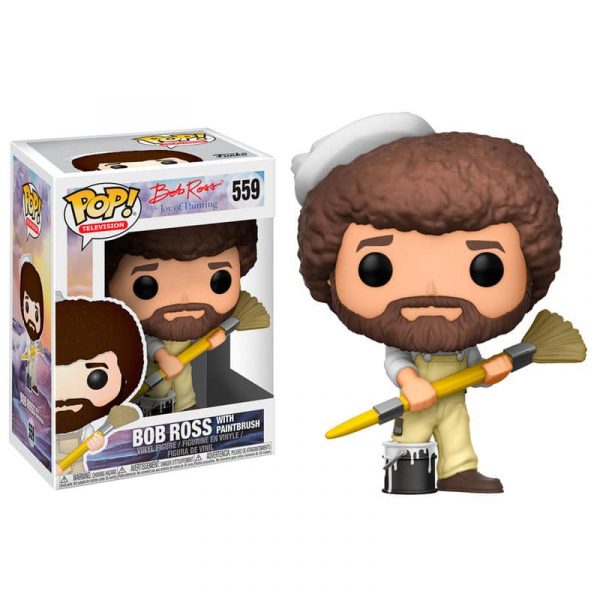 Figura POP Bob Ross in Overalls