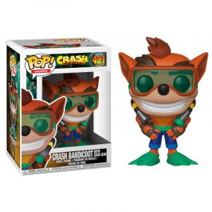 Funko Pop! Crash Bandicoot (Con Gafas de Buceo)