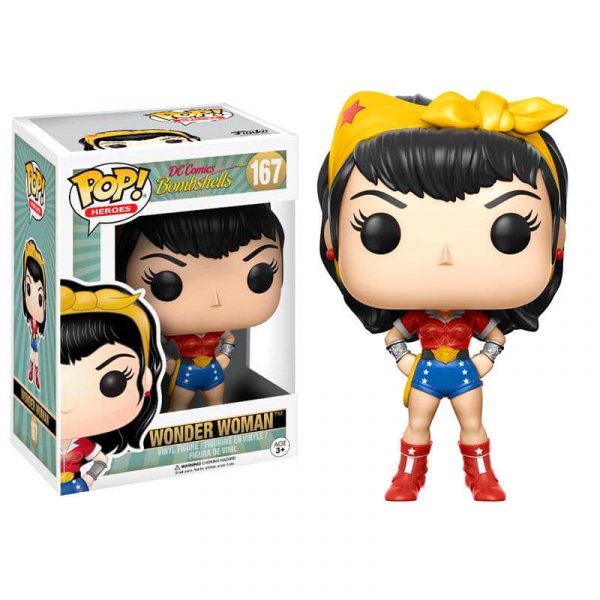 Figura POP DC Comics Bombshells Wonder Woman