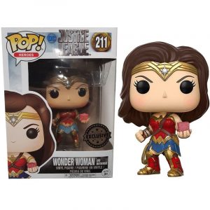 Funko Pop! Wonder Woman Exclusivo (Liga de la Justicia)
