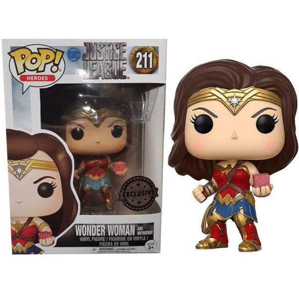 Figura POP DC Justice League Wonder Woman Exclusive