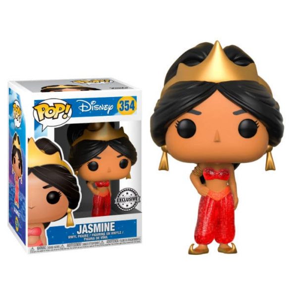 Figura POP Disney Aladdin Jasmine Glitter Exclusive