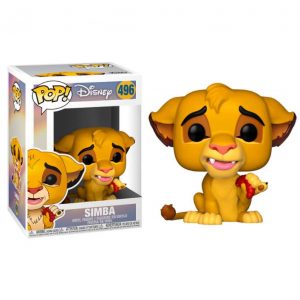 Funko Pop! Simba (Con gusano) #496 (El Rey León)