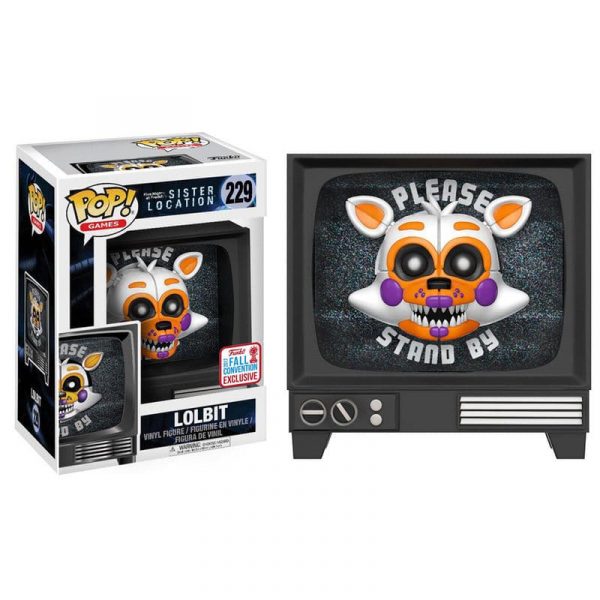 *Figura POP Five Nights at Freddy's Sister Location Lolbit Fall Convention 2017 Exclusive*