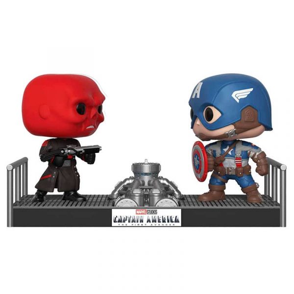 Figura POP Marvel Captain America vs Red Skull