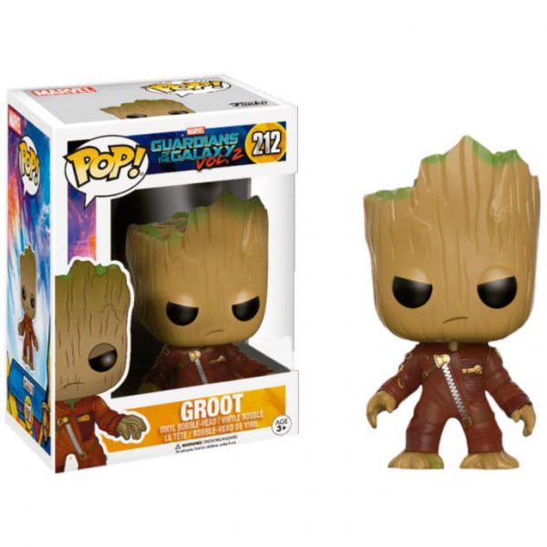 Figura POP! Marvel Guardians of the Galaxy 2 Young Groot in Suit Angry Exclusive
