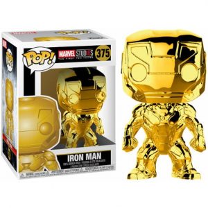 Funko Pop! Iron Man Cromado (Marvel Studios 10)