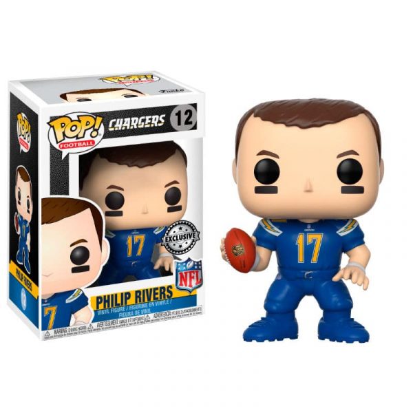 Figura POP NFL National Football LeaguePhilip Rivers Color Rush Exclusive