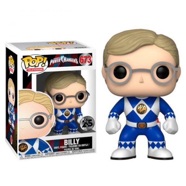 Figura POP Power Rangers Blue Ranger Billy No Helmet series 7