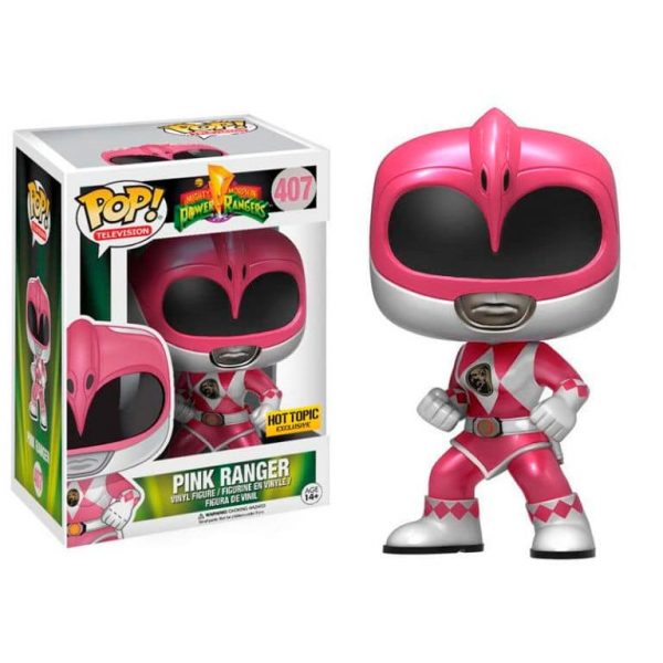 Figura POP! Power Rangers Metallic Pink Ranger Exclusive