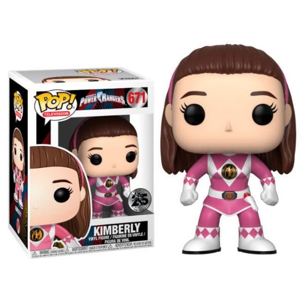 Figura POP Power Rangers Pink Ranger Kimberly No Helmet series 7