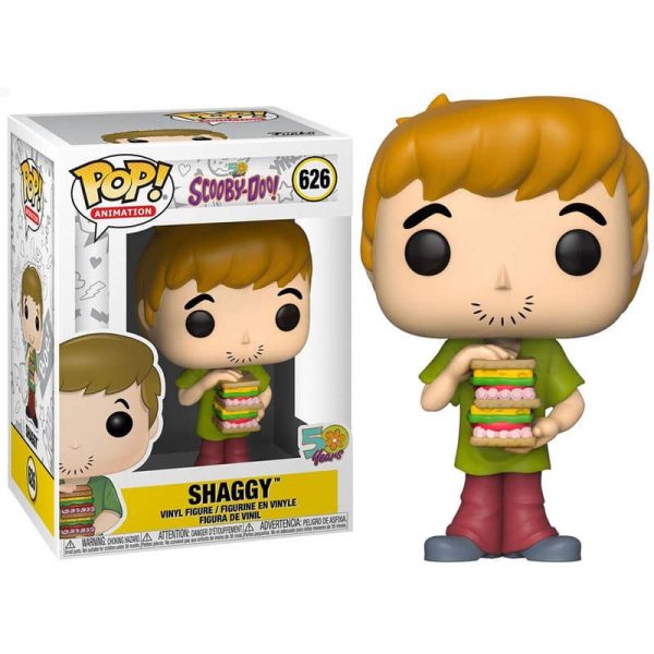 Figura POP Scooby Doo Shaggy with Sandwich