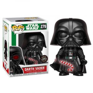 Funko Pop! Darth Vader Navideño Glow Chase #279 (Star Wars)