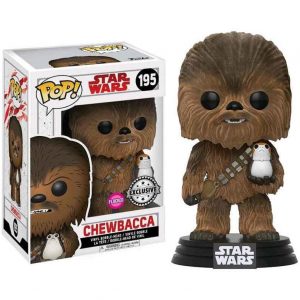 Funko Pop! Chewbacca Flocked Exclusivo #195 (Star Wars)