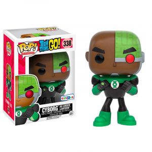 Funko Pop! Teen Titans Go! Cyborg as Green Lantern Exclusivo