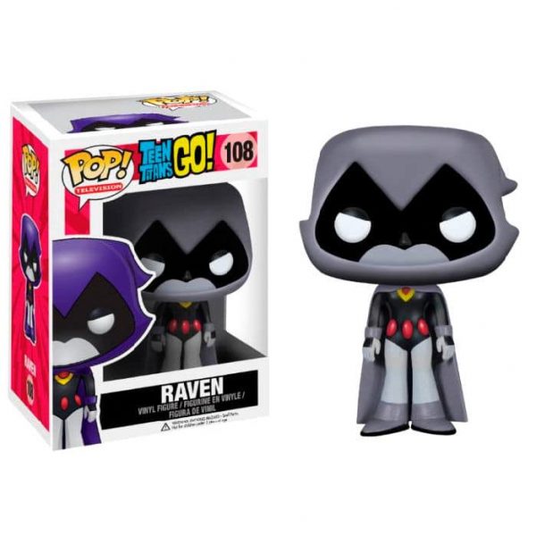 Figura POP Teen Titans Go! Grey Raven Exclusive
