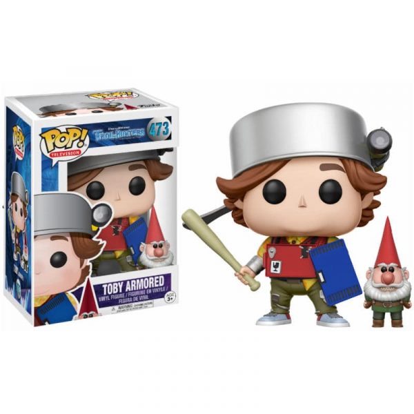 Figura POP Trollhunters Toby armored with gnome Exclusive