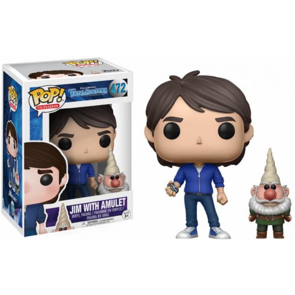 Figura POP! Vinyl Trollhunters Jim with amulet and gnome Exclusive