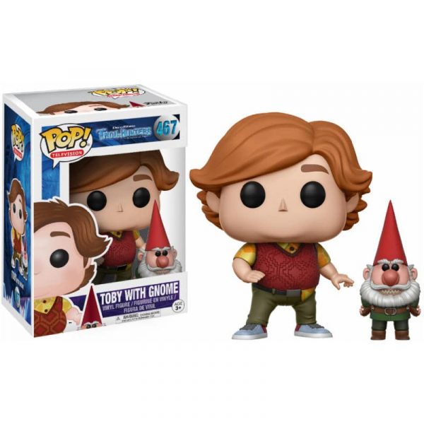Figura POP! Vinyl Trollhunters Toby with gnome