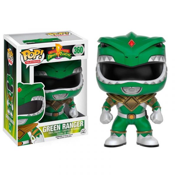 Figura Vinyl POP! Power Rangers Green Ranger