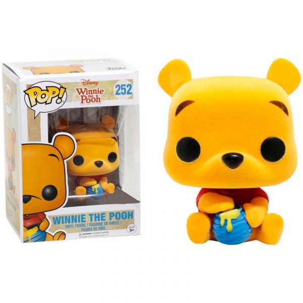 Figura Vinyl POP! Winnie the Pooh Seated Flocked