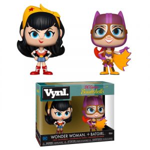 Figuras Vynl DC Comics Bombshells Wonder Woman & Batgirl