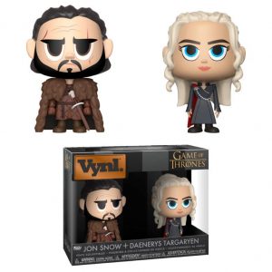 Figuras Vynl Juego de Tronos Jon & Daenerys