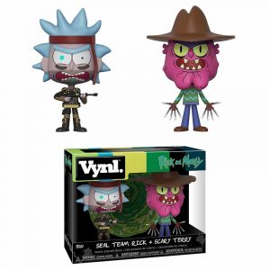 Figuras Vynl Rick & Morty Seal Rick and Scary Terry