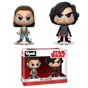 Figuras Vynl Star Wars Rey & Kylo Ren
