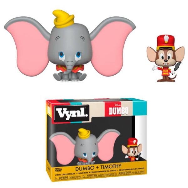 Figuras vynl Disney Dumbo & Timothy