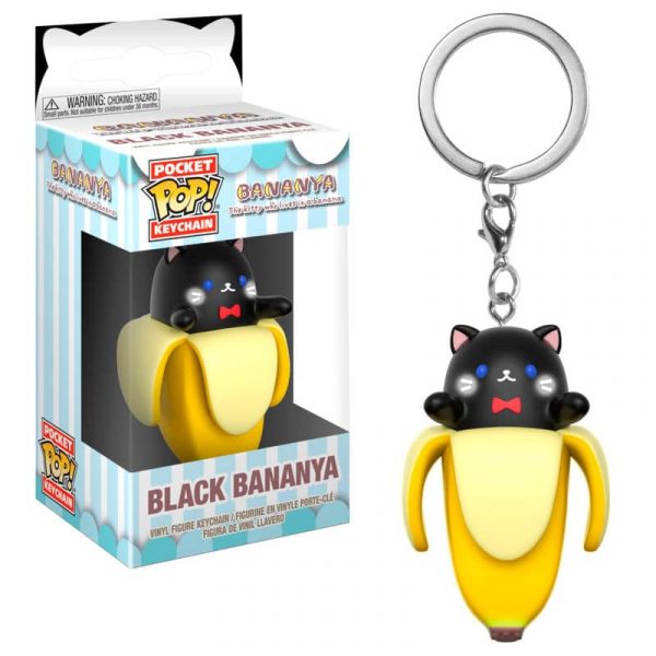 Llavero Pocket POP! Bananya Black Bananya