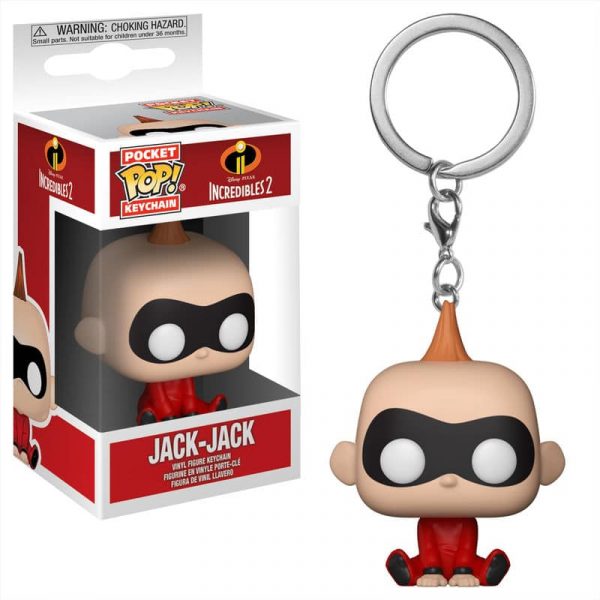 Llavero Pocket POP Disney Los Increibles 2 Jack Jack