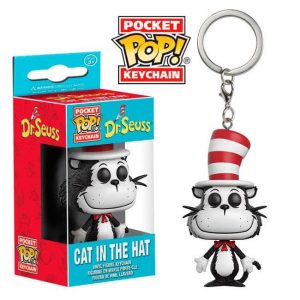 Llavero Pocket POP! Dr Seuss The Cat in the Hat