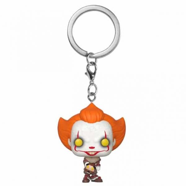 Llavero Pocket POP IT Chapter 2 Pennywise with Beaver Hat