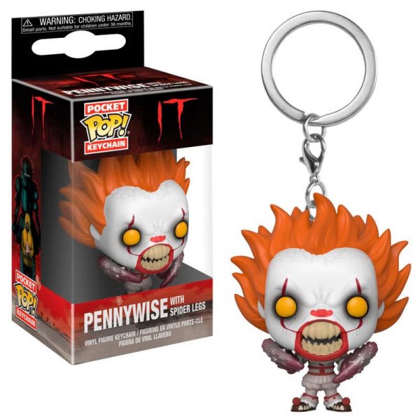 Llavero Pocket POP It Pennywise Spider Legs