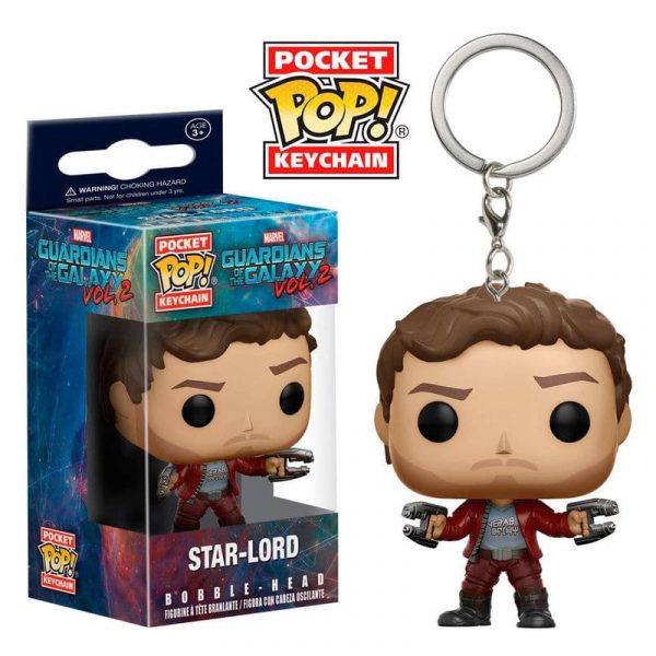 Llavero Pocket POP Marvel Guardians of the Galaxy Star-Lord