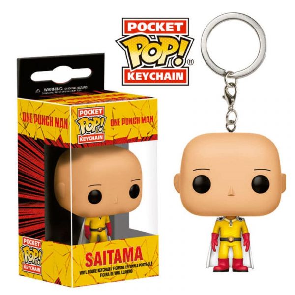 Llavero Pocket POP! One Punch Man Saitama