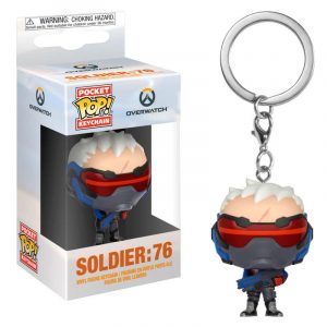 Llavero Pocket POP! Overwatch Soldier 76