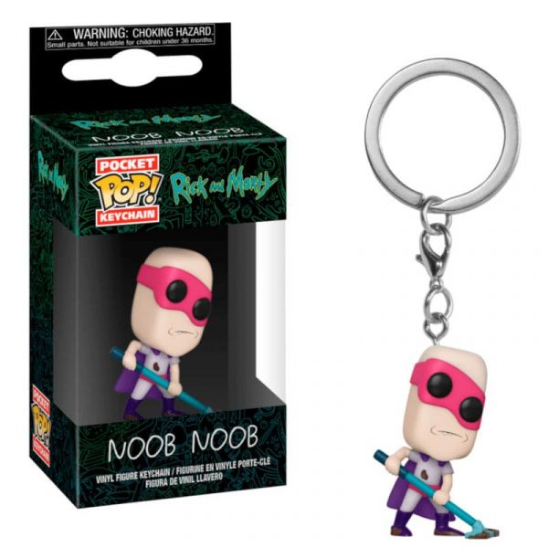 Llavero Pocket POP Rick & Morty Noob-Noob