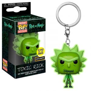 Llavero Pocket POP! Rick & Morty Toxic Rick Exclusivo