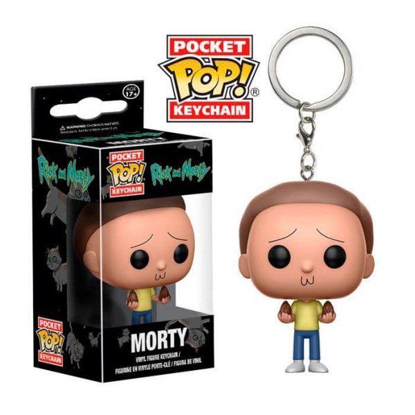 Llavero Pocket POP Rick and Morty Morty