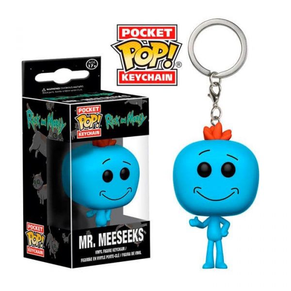 Llavero Pocket POP Rick and Morty Mr. Meeseeks