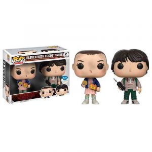 Pack 2 Funko Pop! Eleven con Gofres / Mike Exclusivo (Stranger Things)