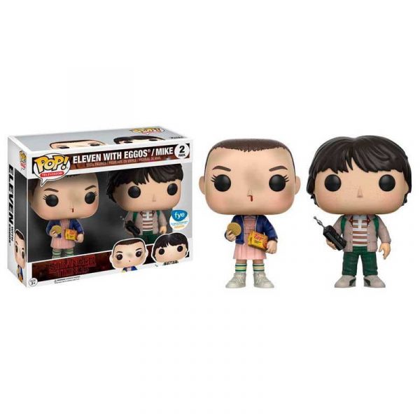 Pack 2 figuras POP! Stranger Things Eleven + Mike Exclusive