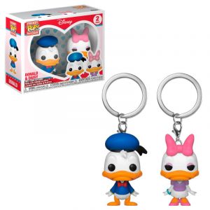 Pack llaveros Pocket POP Disney Donald & Daisy