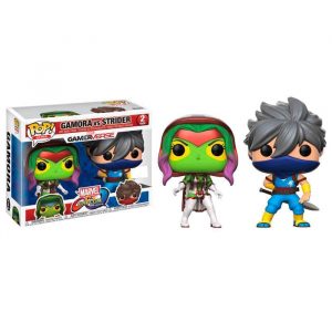 Pack 2 Funko Pop! Capcom vs Marvel Gamora vs Strider Exclusivo