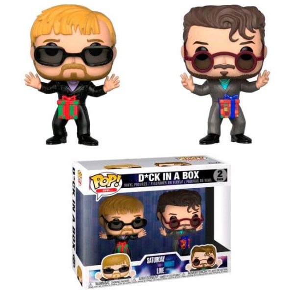 Set 2 figuras POP Saturday Night Live Dick in a Box