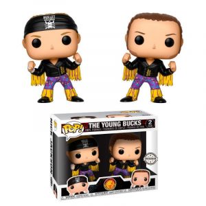 Pack 2 Funko Pop! WWE Bullet Club Young Bucks Exclusivo